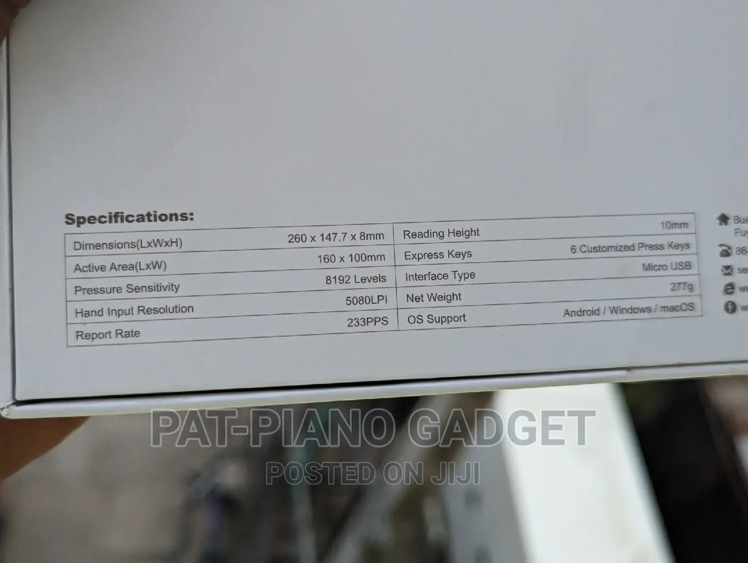 New Tablet 4 GB Black
