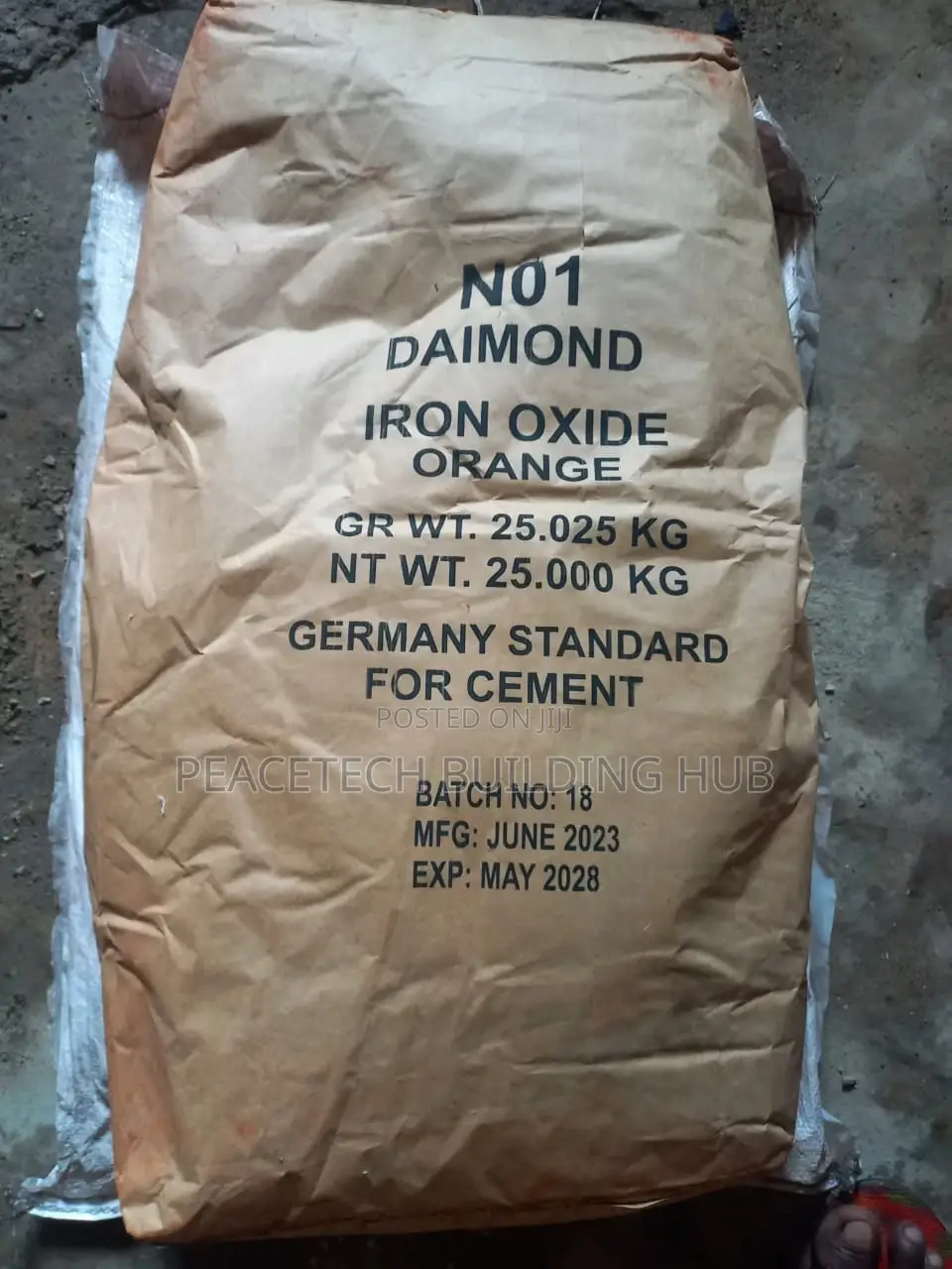 Iron Oxide Orange Pigment