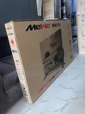 Brand New Mw651stb1,Mewe Smart Tv, Frameless At 65inches
