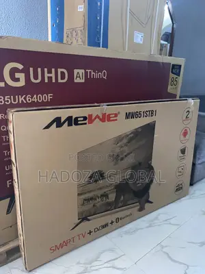 New Durable Mw651stb1,Mewe Smart Tv, Frameless At 65inches