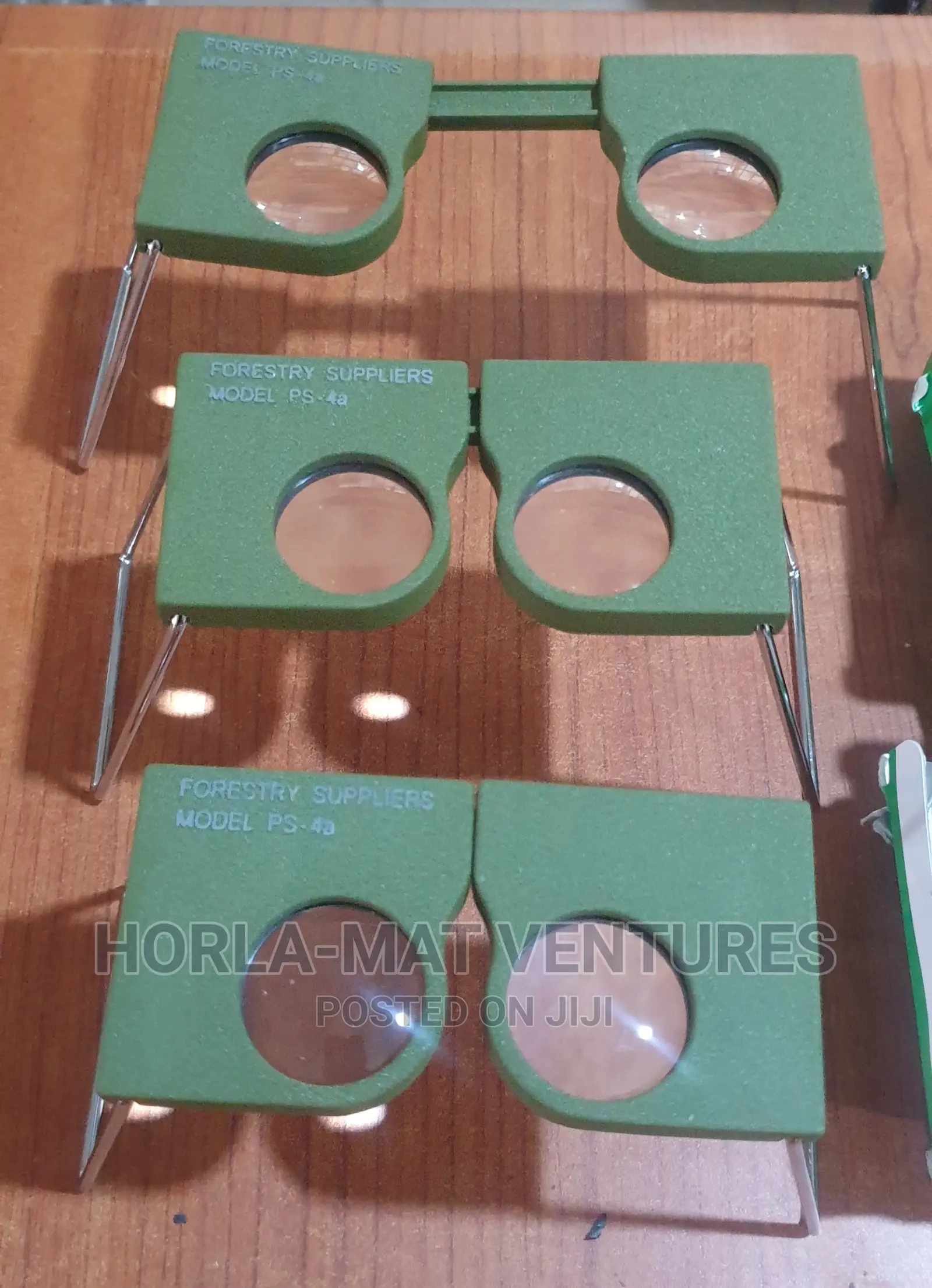 Pocket Stereoscope (Steel Type) Geoscope 4x Magnification