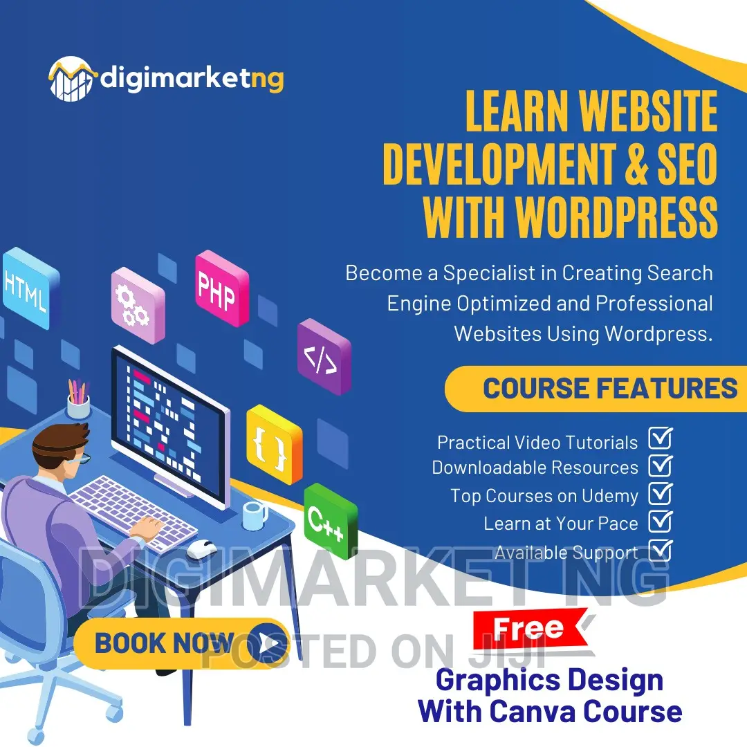 Learn Website Development And SEO With Wordpress Content Mgt