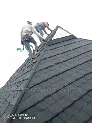 Black Royal Shingle Stone Coated Roofing