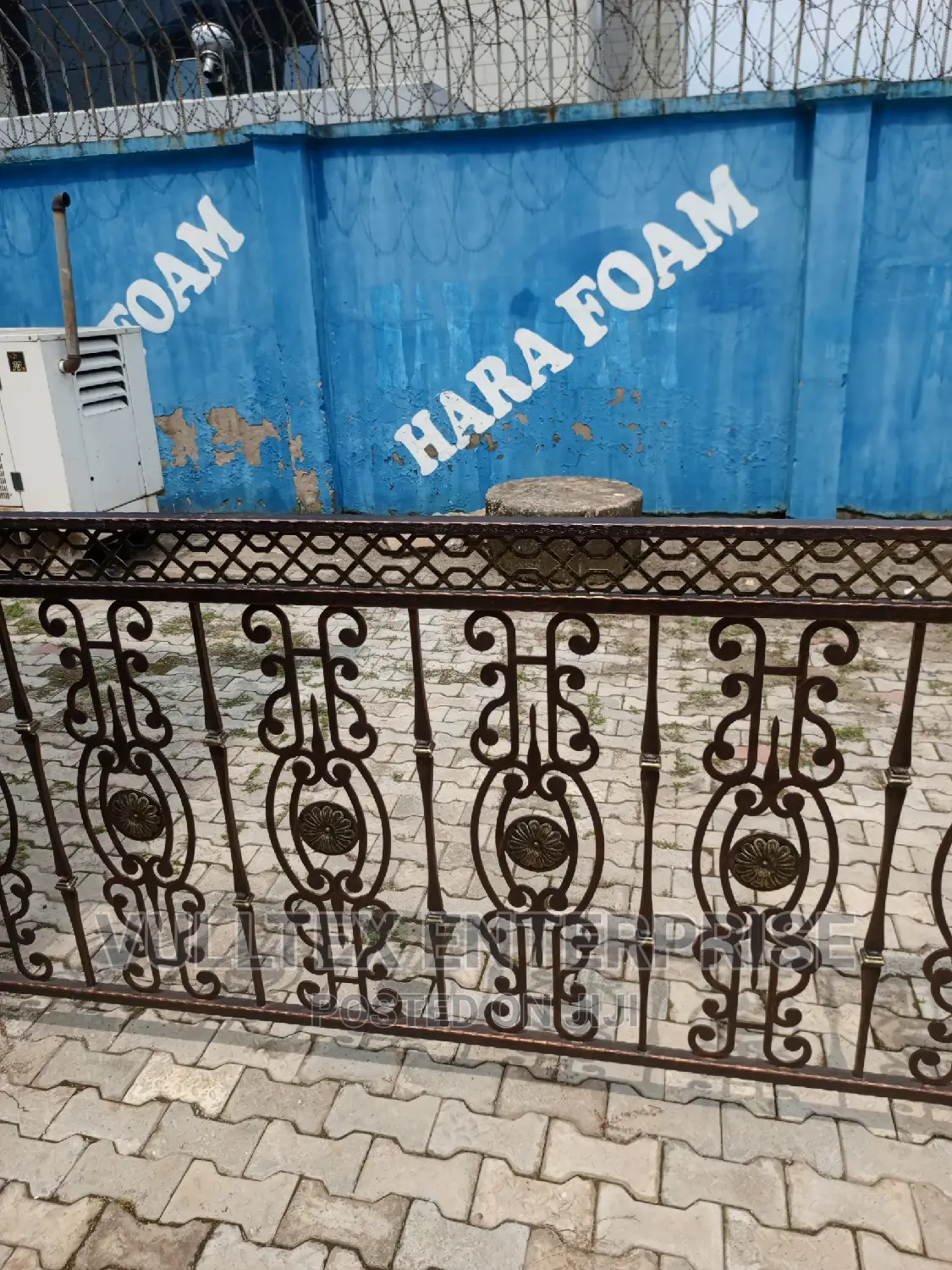 Staircase Railing (Wrought-Iron Iron)