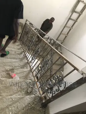 Staircase/Balcony Rails Using Wrought-Iron