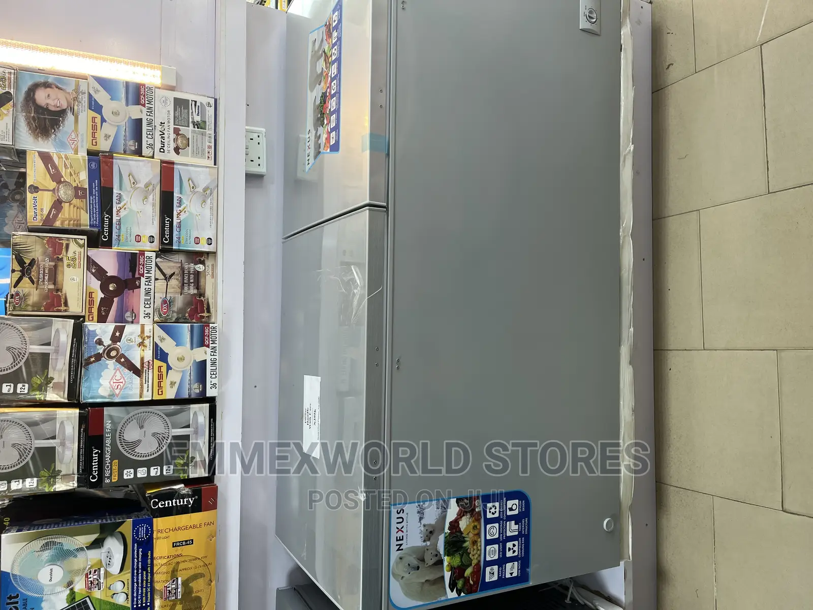 Nexus Double Door Freezers Nx-595