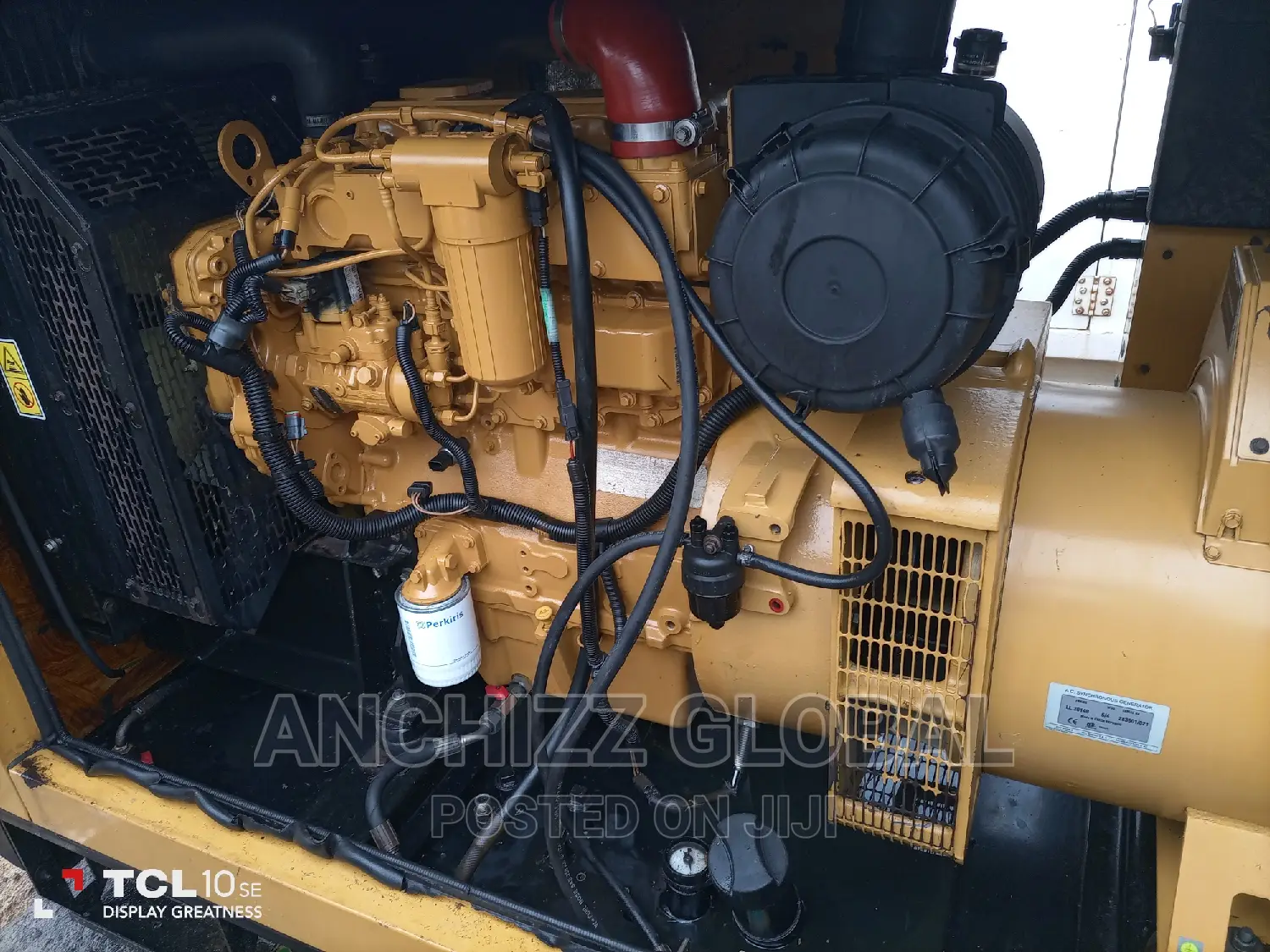 110kva Soundproof CAT Mantrac Perkins Generator