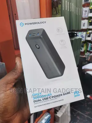 100W Power Bank Dual USB-C 30000mah