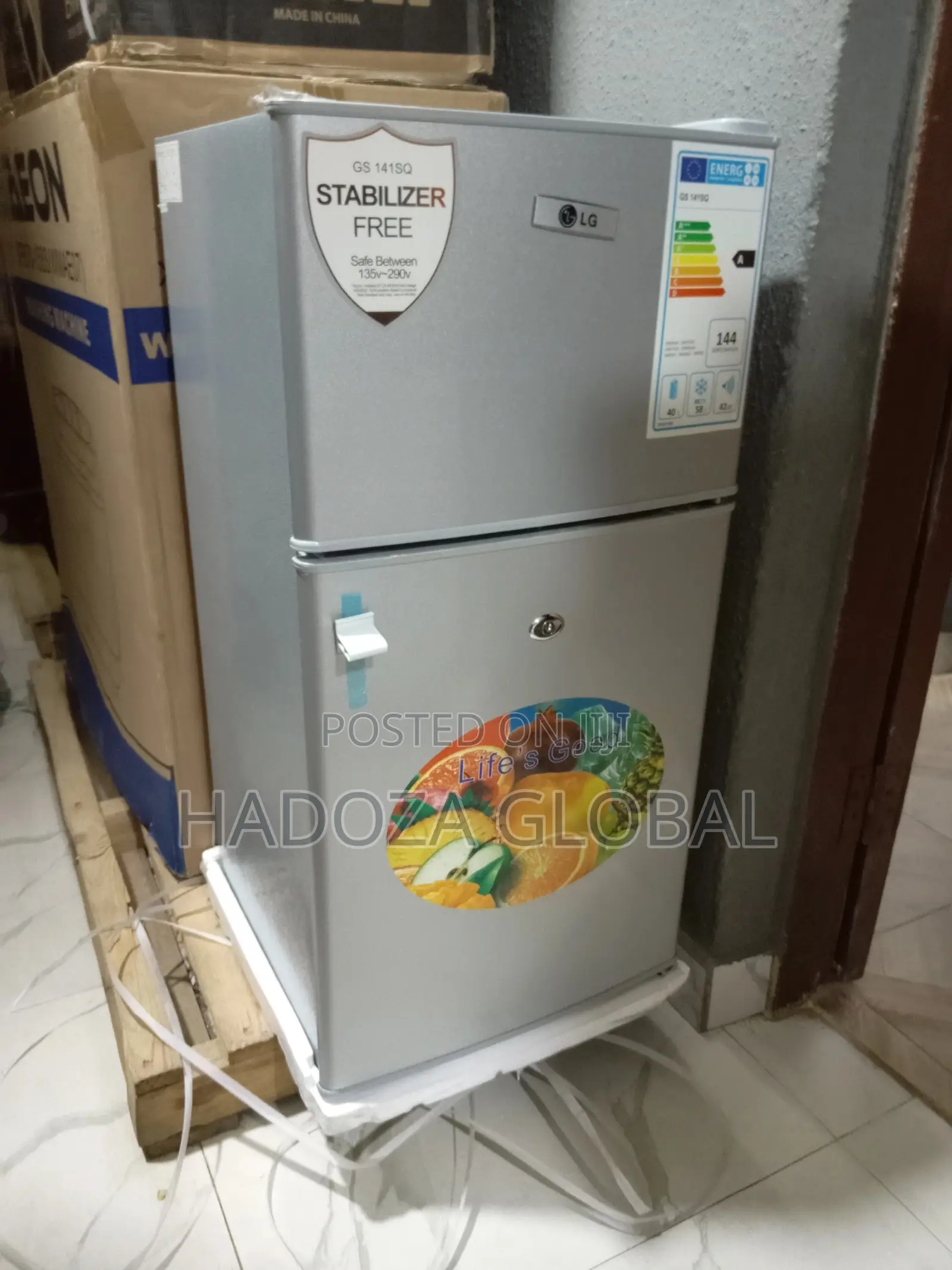 Most Efficientgs141sq (95litres) LG Refrigerator +2yeras War