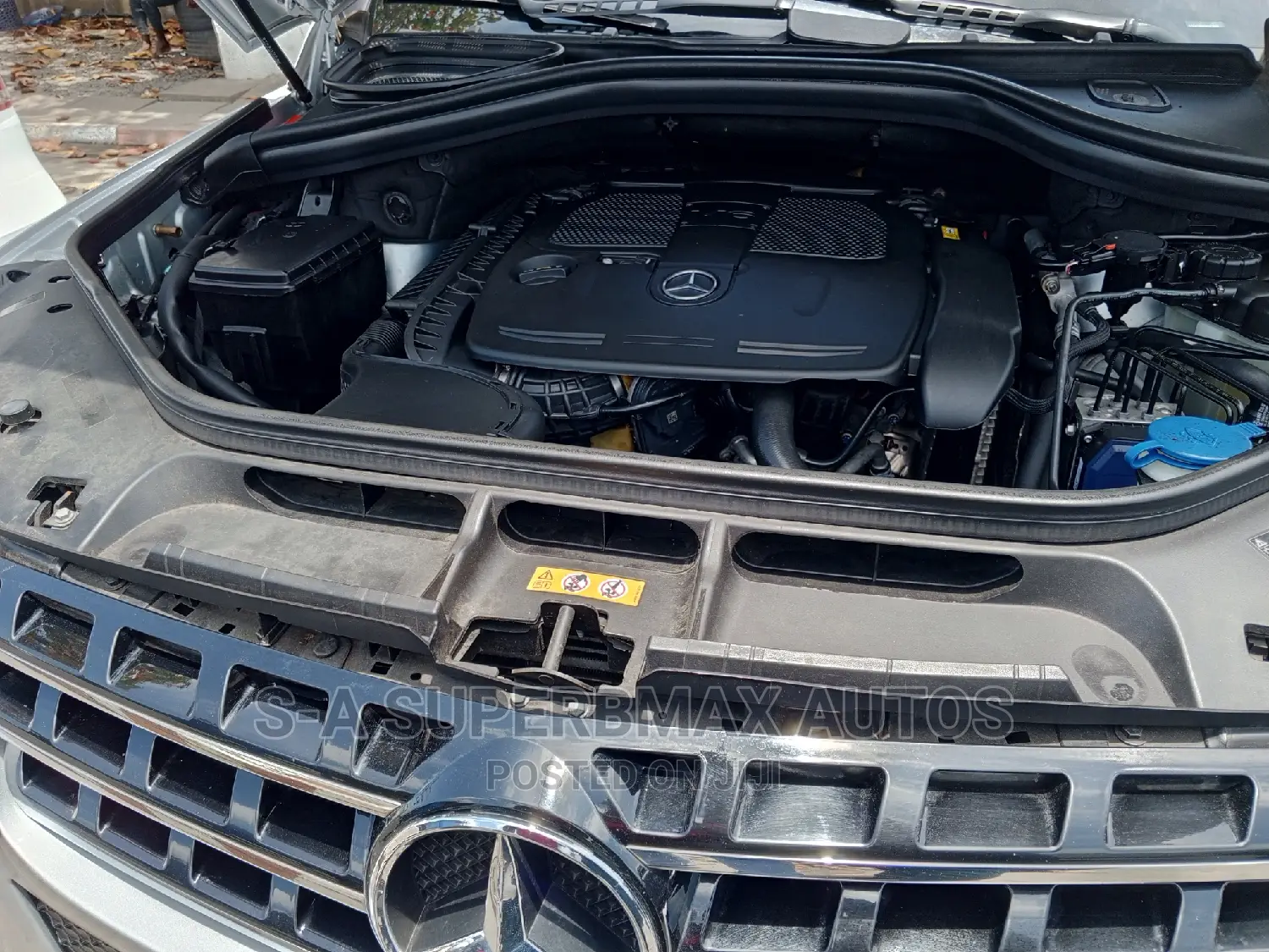 Mercedes-Benz M Class 2014 Silver