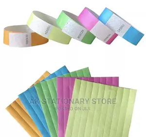 100pcs Paper Wristband for Event and Concerts
