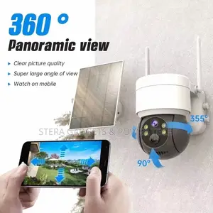 Wireless Solar Powered CCTV Camera