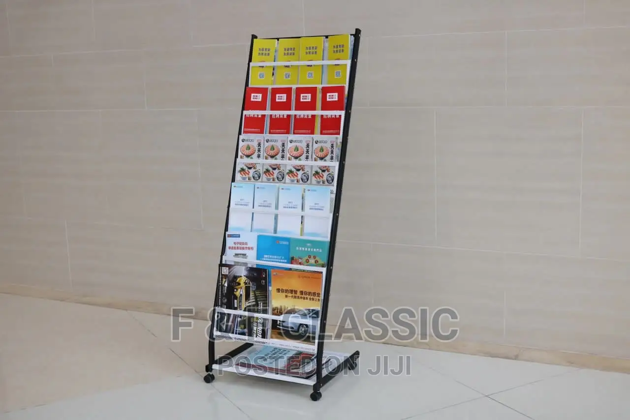 Magazine Display Rack