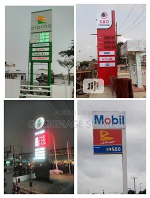 Filling Station Signage Manufacturer