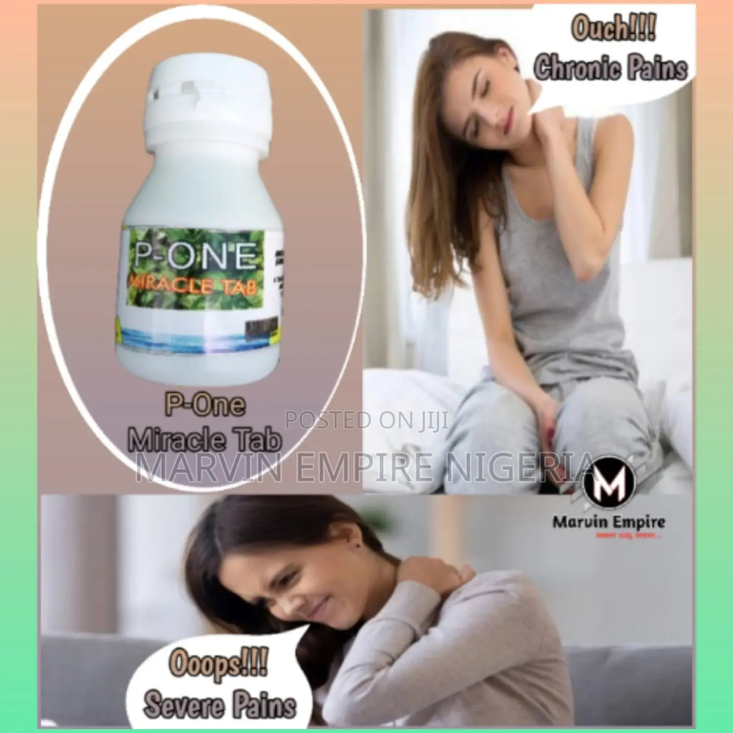 P One Miracle Tab for Pains