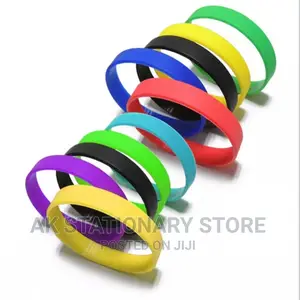 100pcs Selicone Wristband