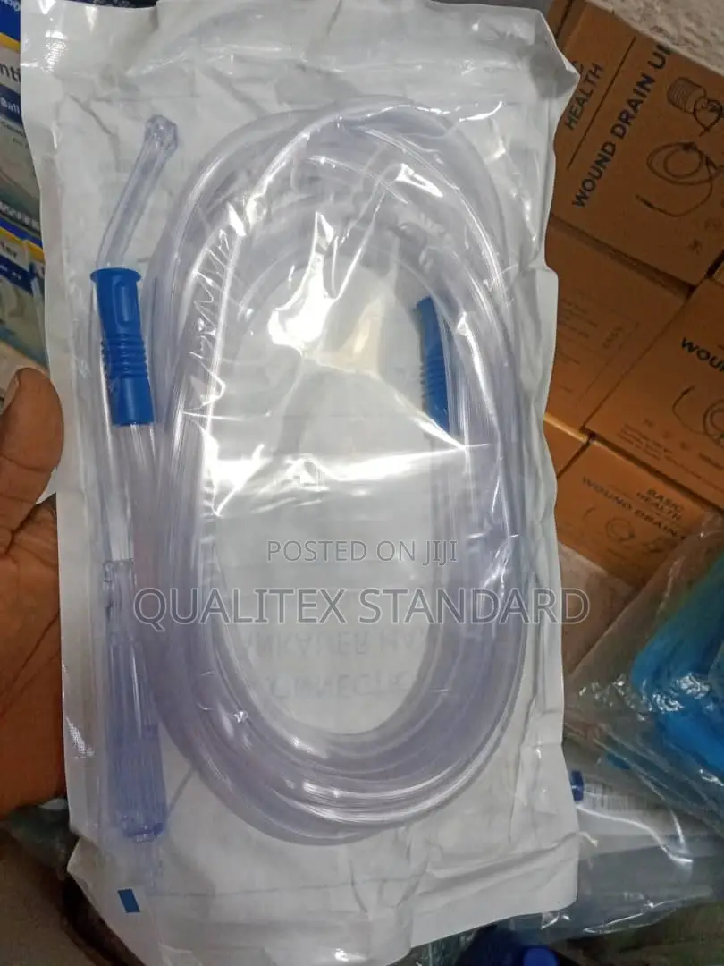 Suction Connection Tube With Yankauer Handle