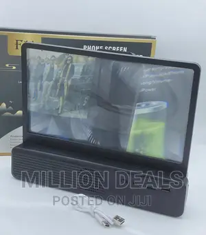 Unique Phone Screen Magnifier Bluetooth Speaker