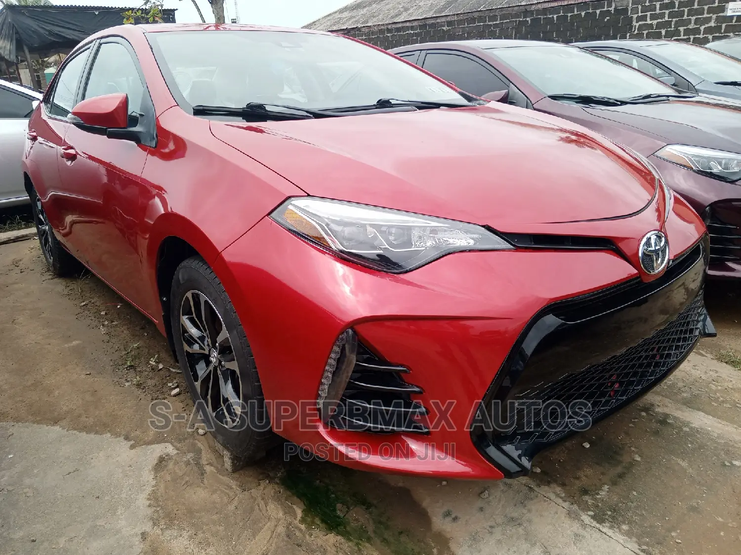Toyota Corolla 2017 Red