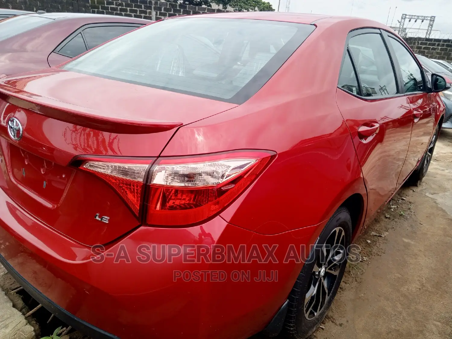 Toyota Corolla 2017 Red