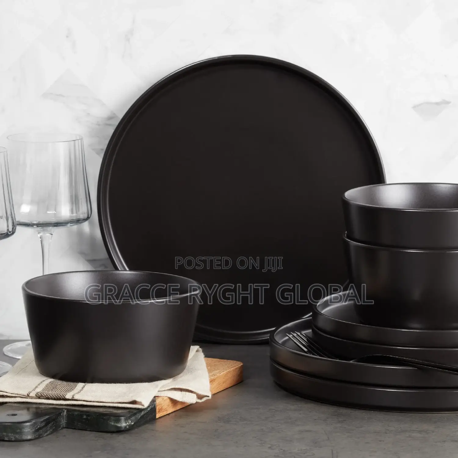 16pcs Stoneware Dinner Set