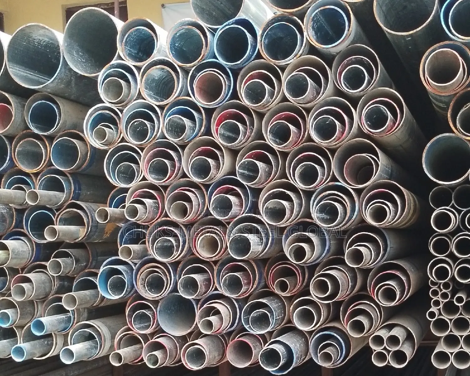 All Sizes of Galvanized Pipe