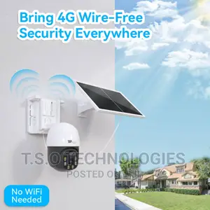 4g Sim Card Solar Camera