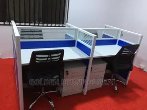 4 Seater Workstation Table.