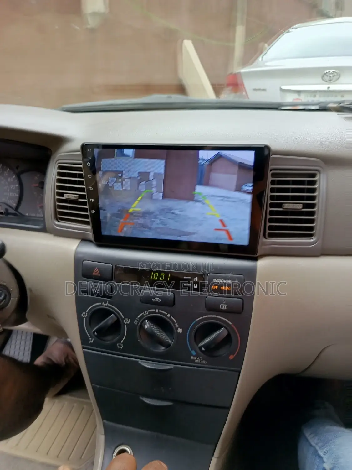 Toyota Corolla S Android Navigation Screen