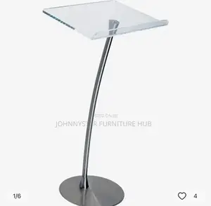 Single Poll Acrylic Church Pulpits
