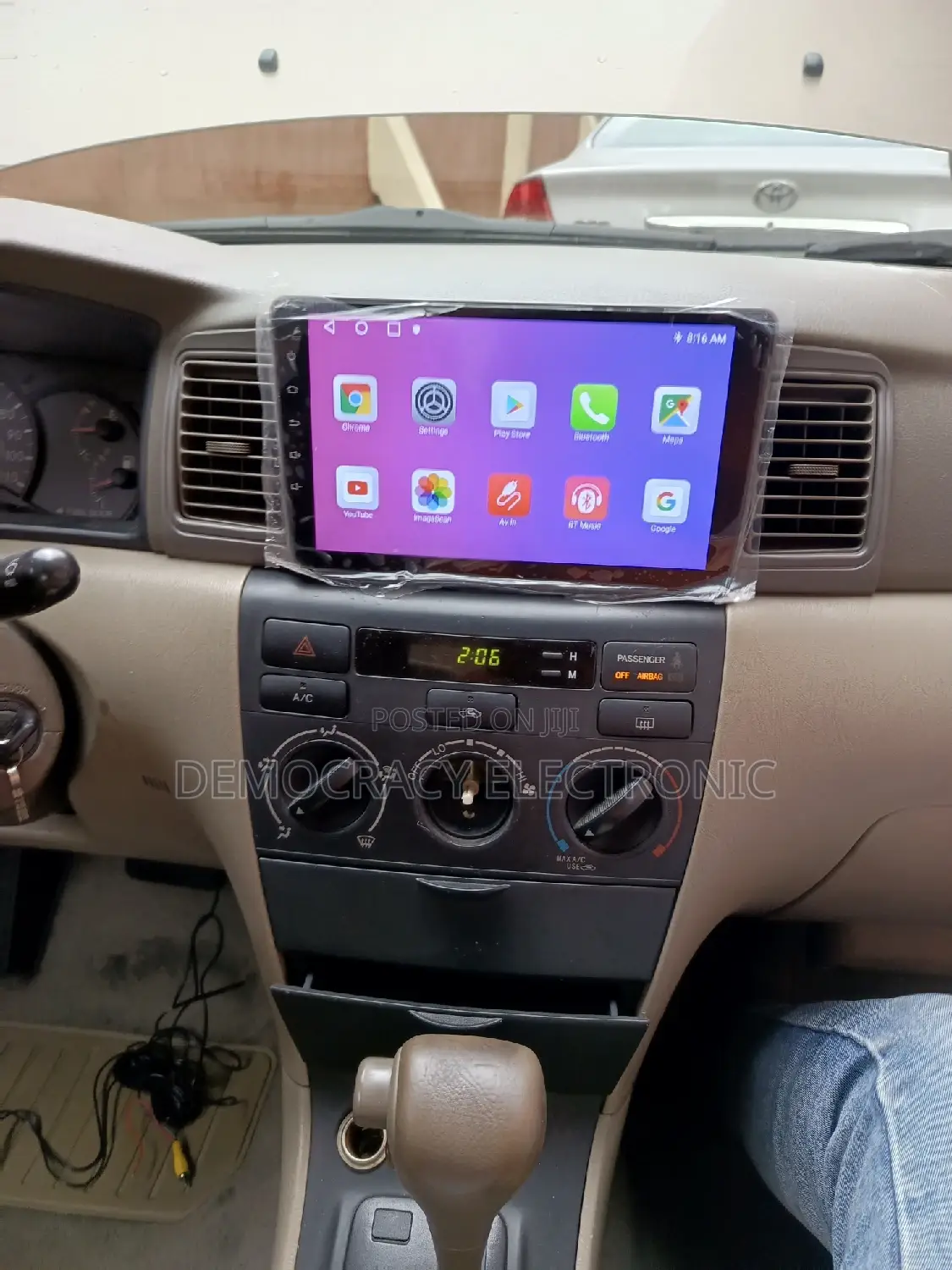 Corolla S (2005)Android Screen With GPS Navigation System