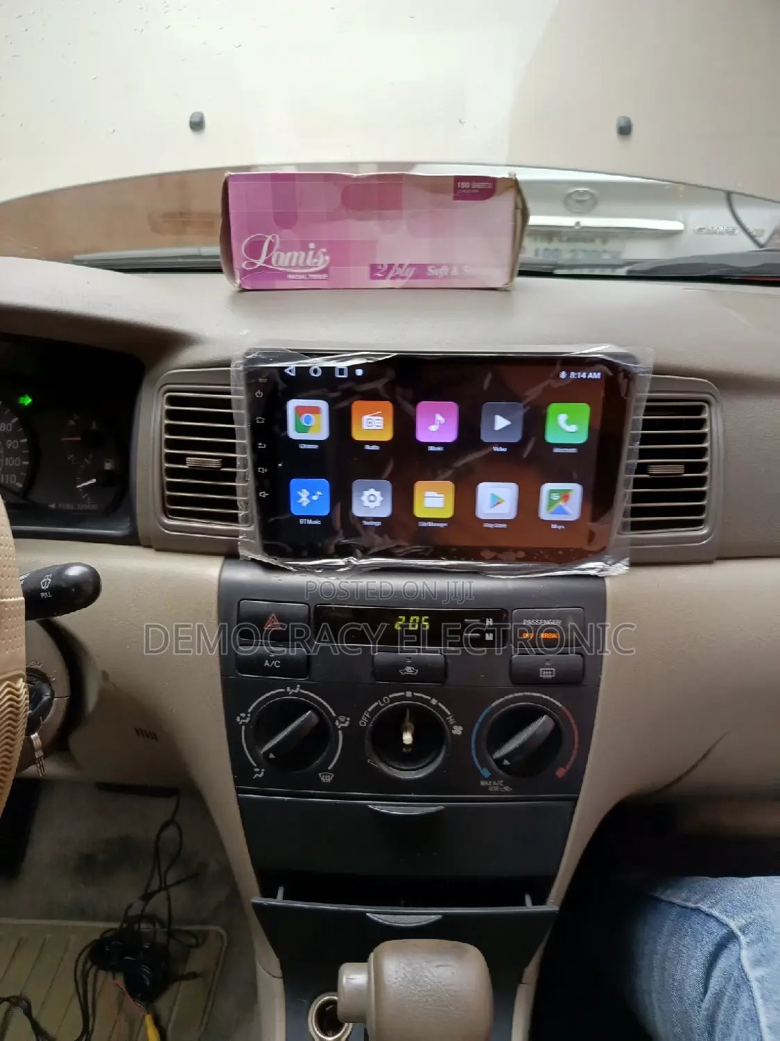 Corolla S (2005)Android Screen With GPS Navigation System