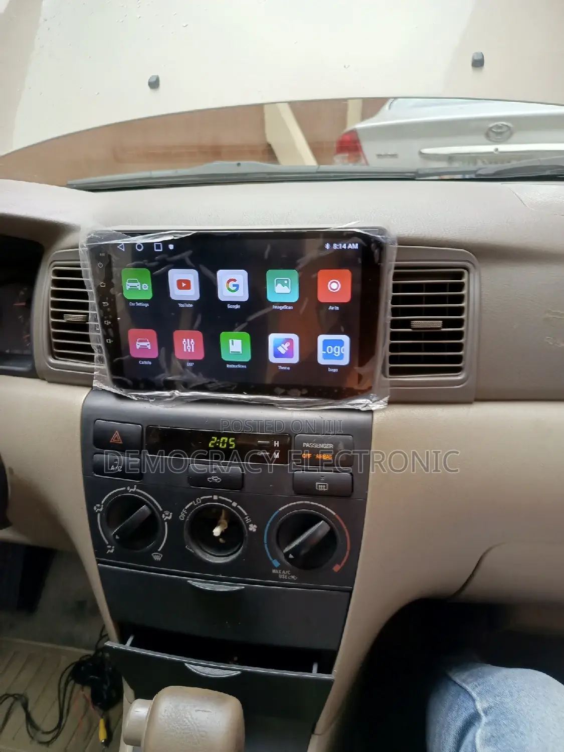 Corolla S (2005)Android Screen With GPS Navigation System