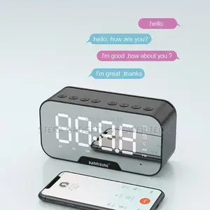 Clock Bluetooth Digital Speaker