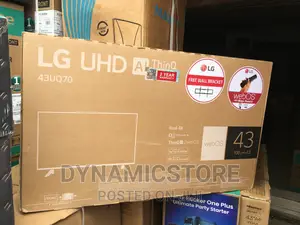 43 Inches Smart Lg With Magical Remote.