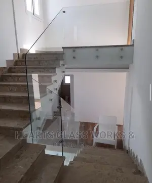 Glass Stairs Installed With 10mm Tempered Glass