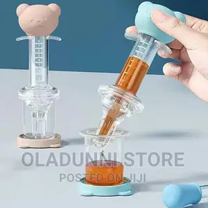 Silicone Bear Feeding