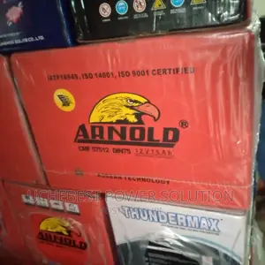12v/75ah Arnold Sealed Battery