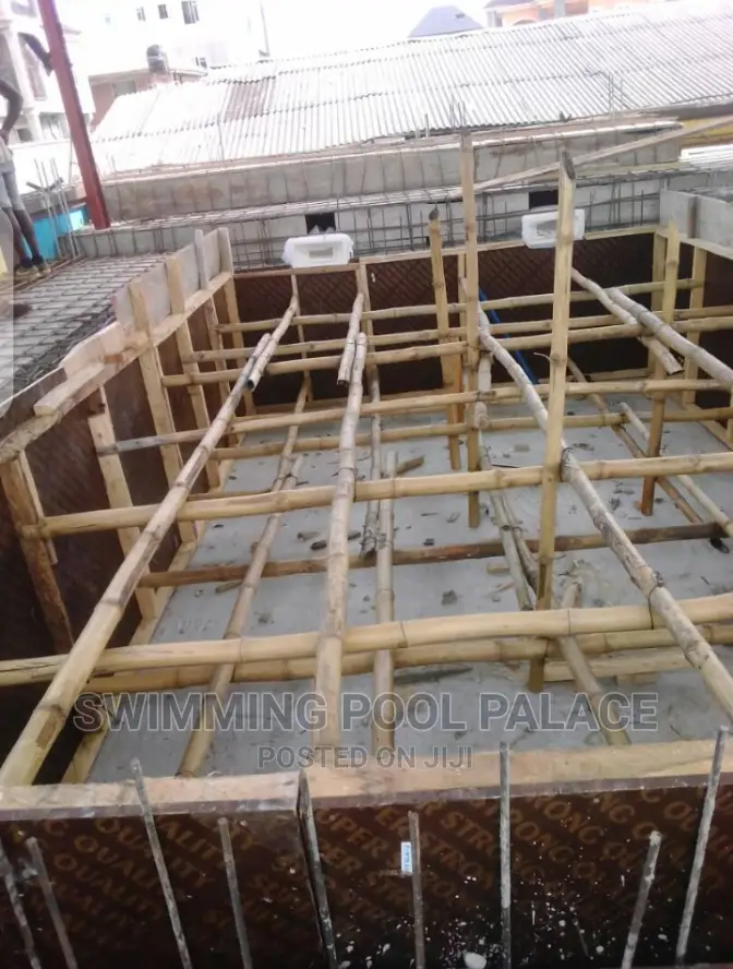 Swimming Pool Under Construction