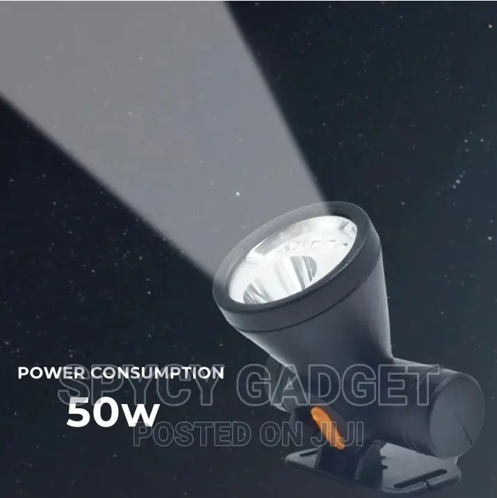 50W Rechargeable LED Headlamp