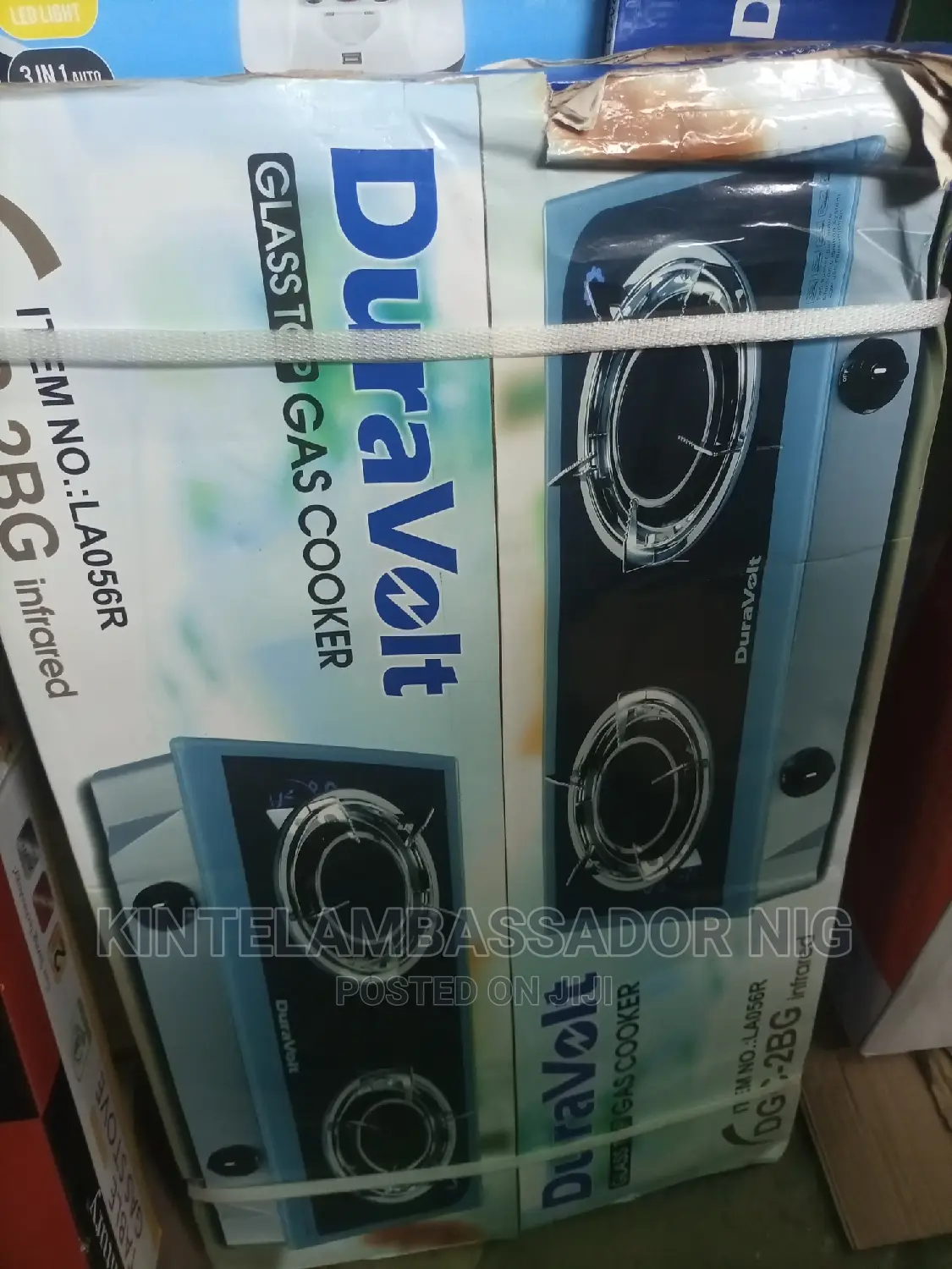 Duravolt Glass Double Burner