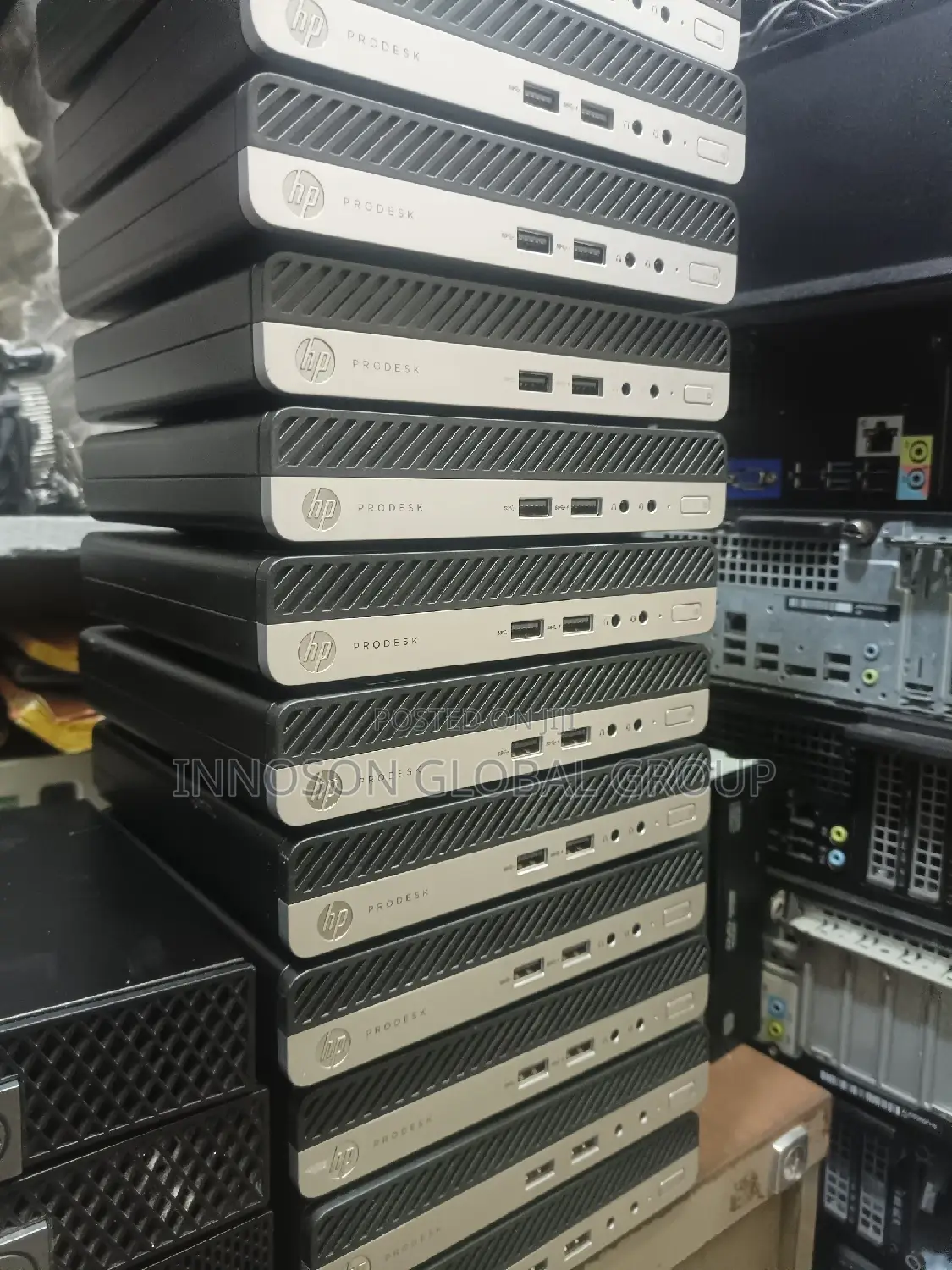 Desktop Computer HP EliteDesk 800 G3 4GB Intel Core i3 SSD 128GB