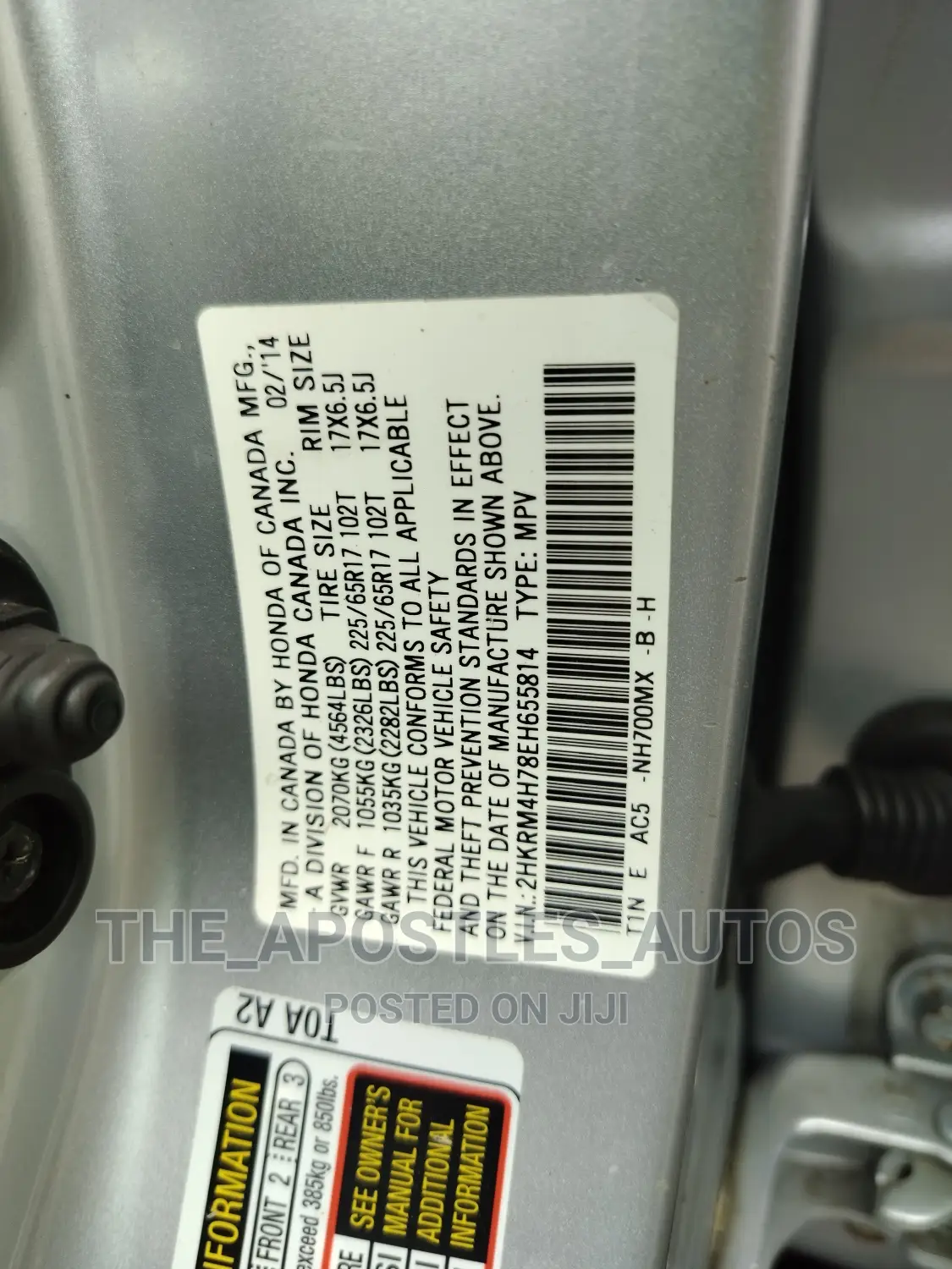 Honda CR-V 2014 Silver