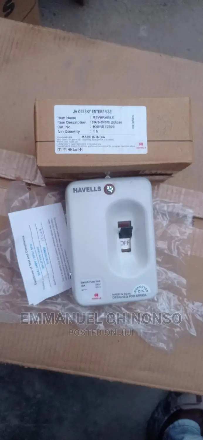 20A Havels Control Switch
