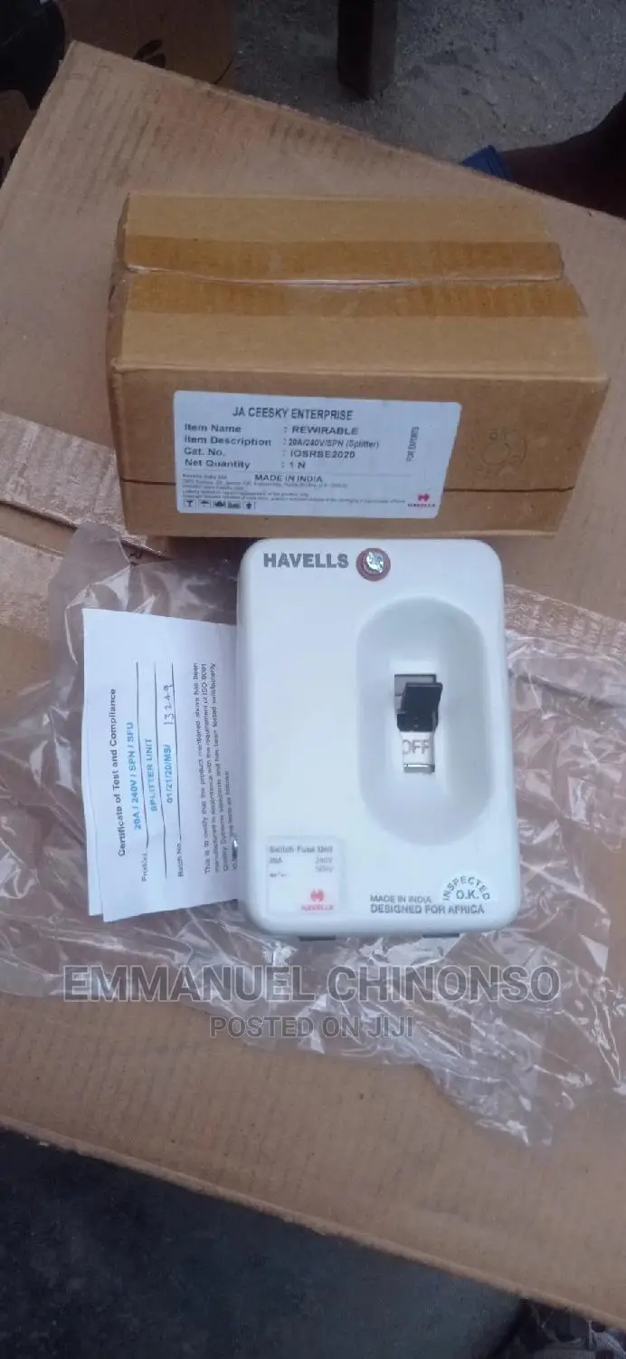 20A Havels Control Switch