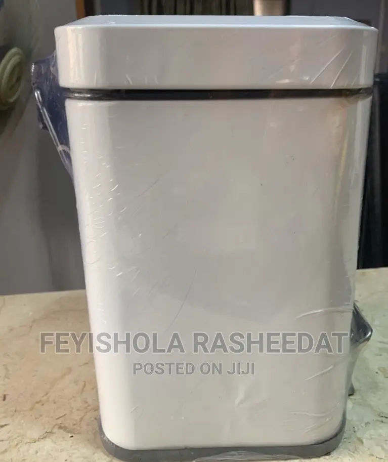 Your Beautiful White 3 Liters Pedal Bin