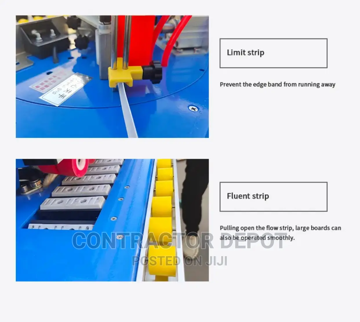 Automatic MDF Double Edge Trimer Manual Edge Banding Machine