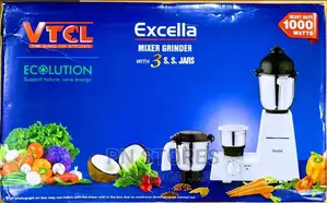 VTCL Mixer Grinder and Juicer 3 Cups 1000watts