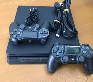UK Used Ps4 Slim With 2 Pads and Other Accessories