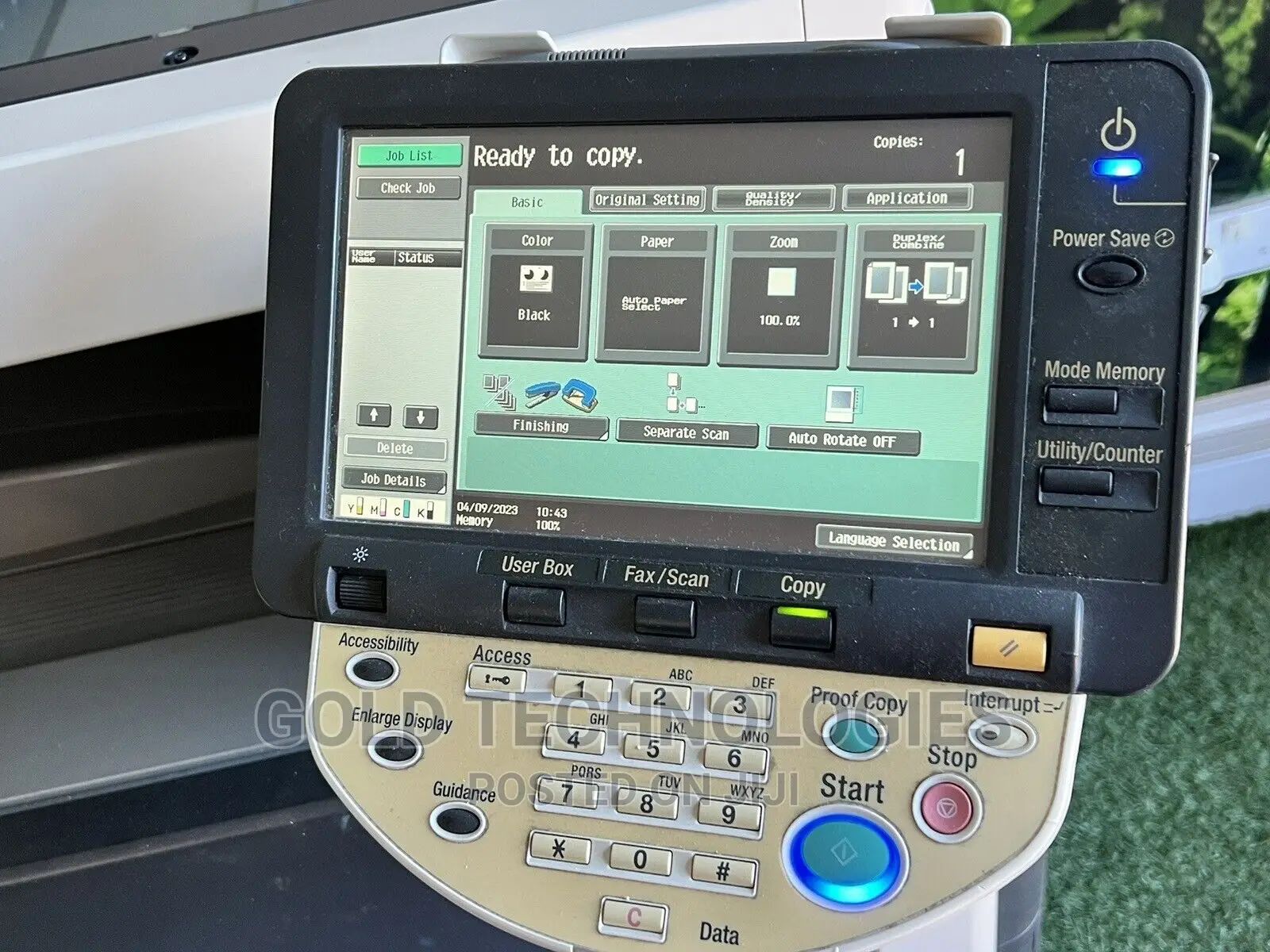 Konica Minolta Bizhub C220 A3 Direct Image Color Copier